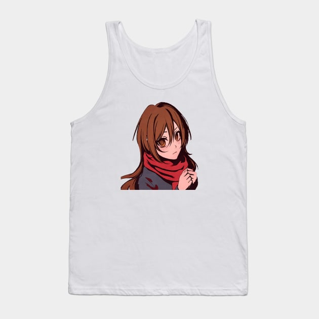 Kyouko Hori horimiya fan art Tank Top by OtakuAmazing